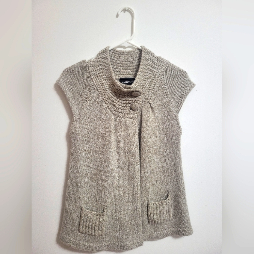 GUC- It's Our Time- Turtleneck Sweater- Cap Sleeve Size M